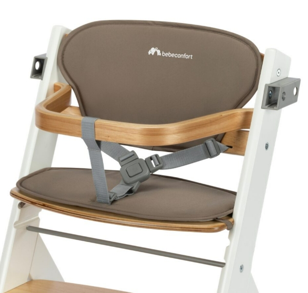 Bebeconfort | Eetstoel Timba2 met Stoelkussen Light Wood/Beige