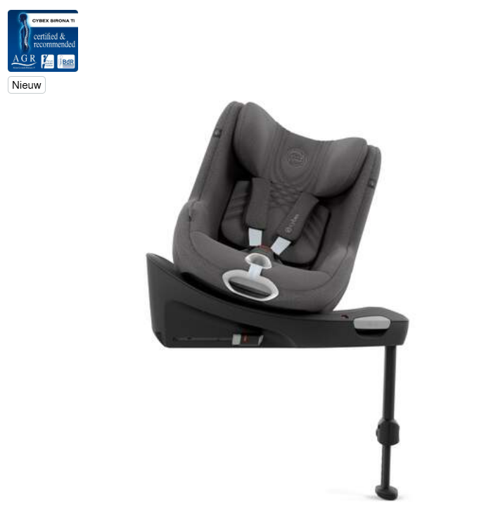 Cybex | Autostoel Sirona Ti Plus Mirage Grey Gr 0/1