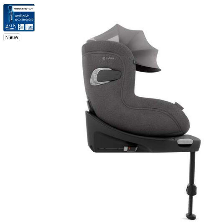 Cybex | Autostoel Sirona Ti Plus Mirage Grey Gr 0/1