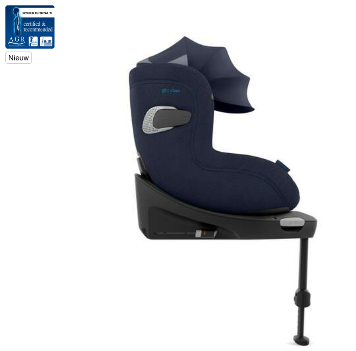 Cybex | Autostoel Sirona Ti Plus Nautical Blue Gr 0/1