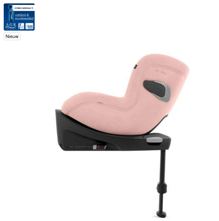 Cybex | Autostoel Sirona Ti Plus Peach Pink Gr 0/1