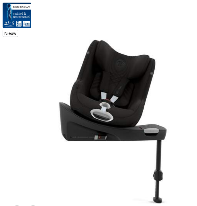 Cybex | Autostoel Sirona Ti Plus Sepia Black Gr 0/1