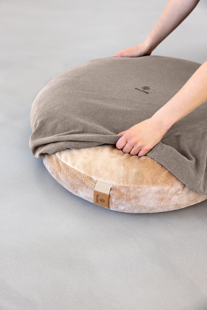 Palopa | Hoeslaken voor Hondenmand Donut Fippa S Light Taupe 