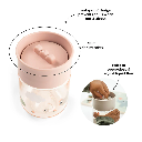 Done by Deer | Drinkbeker Tiny Farm Powder Learning Cup 360° Roze