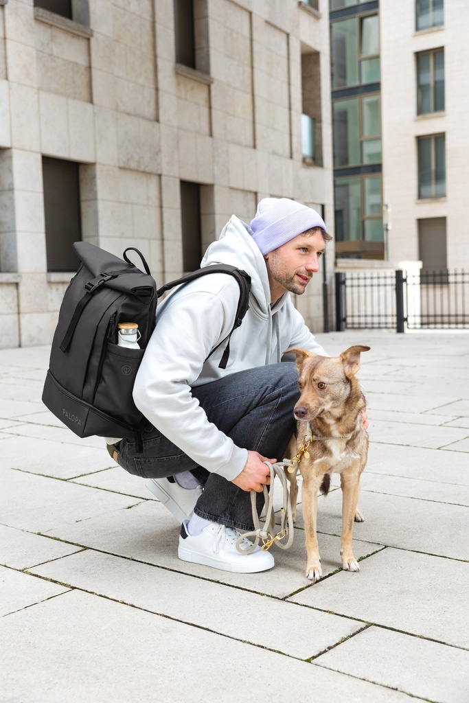 Palopa | Rolltop Rugzak Yoska black