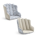 Elodie | Stoelkussen vr Eetstoel Grace Garden Leo's Toile