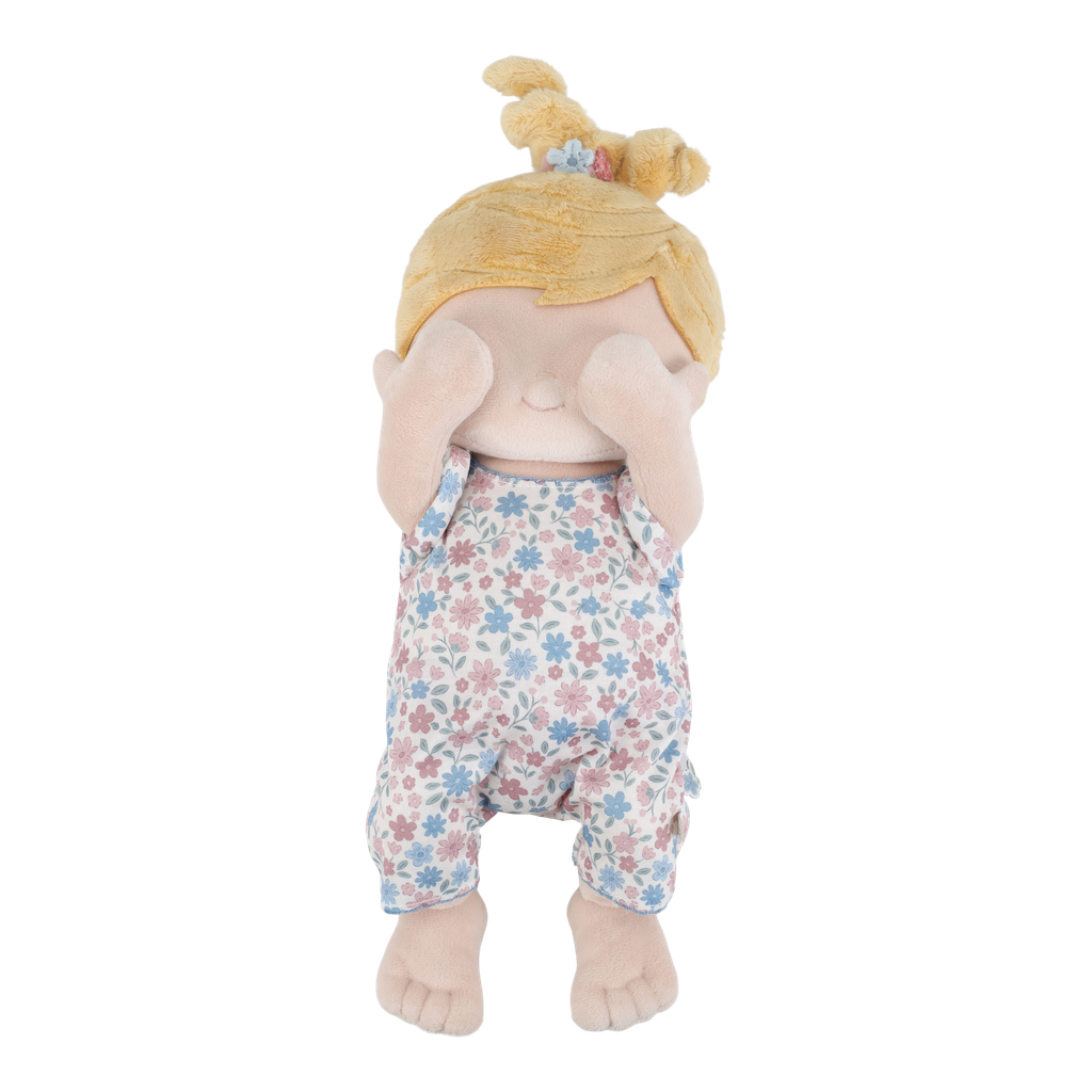 Little Dutch | Pluche Knuffel Babypop Julia Textiel  9x14x40cm +12M