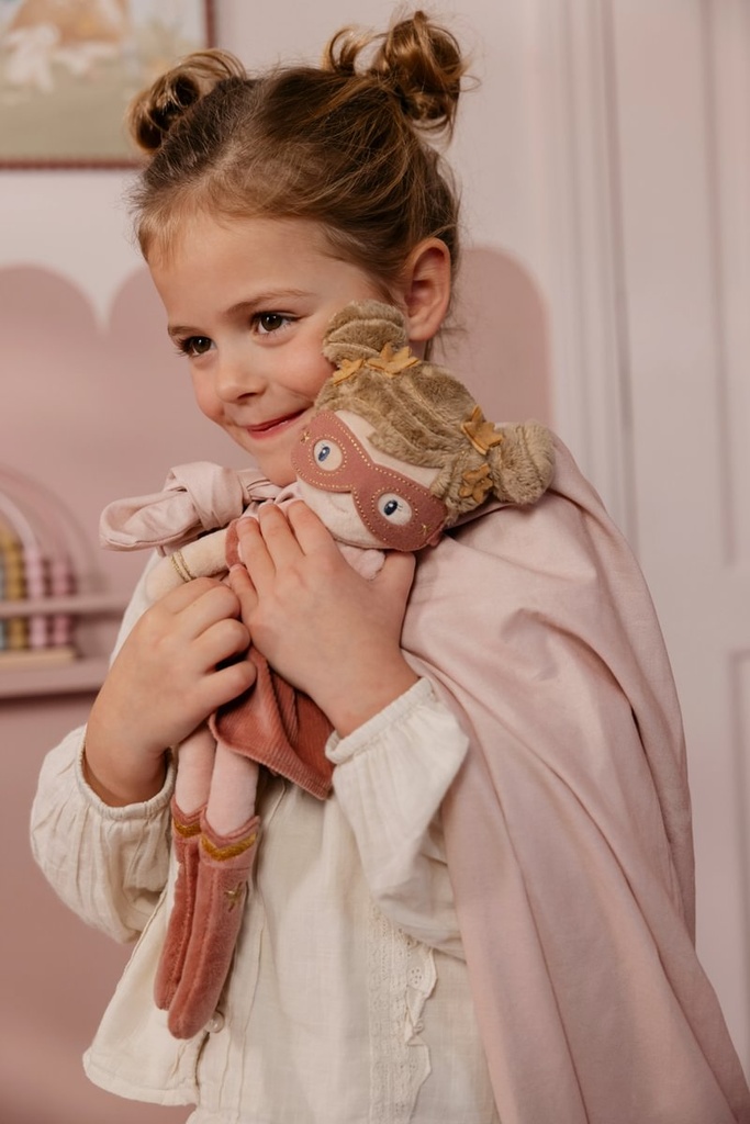 Little Dutch | Pop Superhero Rosa Textiel  6,5x14x35cm +12M