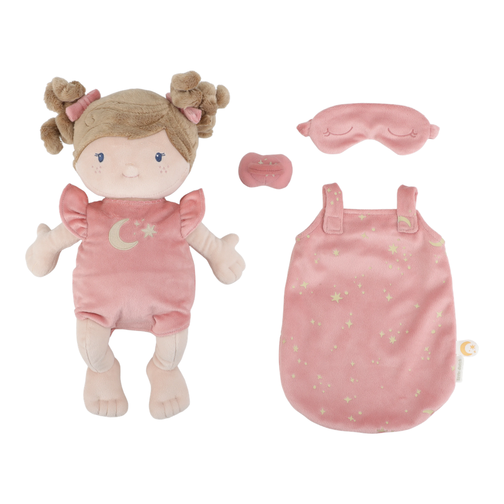 Little Dutch | Pop Rosa Textiel 10x22x37cm +12M