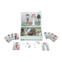 Little Dutch | Magnetisch Speelbord Jim & Rosa Magnetisch Speelbord Karton +36M