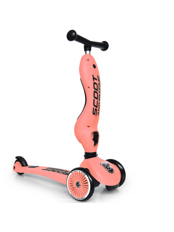 Scoot and Ride | Loopfiets Loopauto Highwaykick 1 Peach