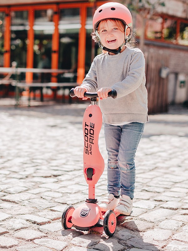 Scoot and Ride | Loopfiets Loopauto Highwaykick 1 Peach