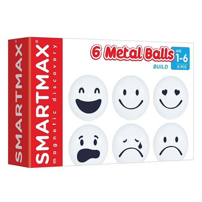 Smartmax | Magnetisch Speelgoed XT set - 6 balls