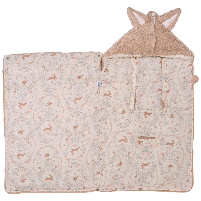 BB&Co | Voetenzak Jardin Enchanté Sherpa Ourson 0-6M