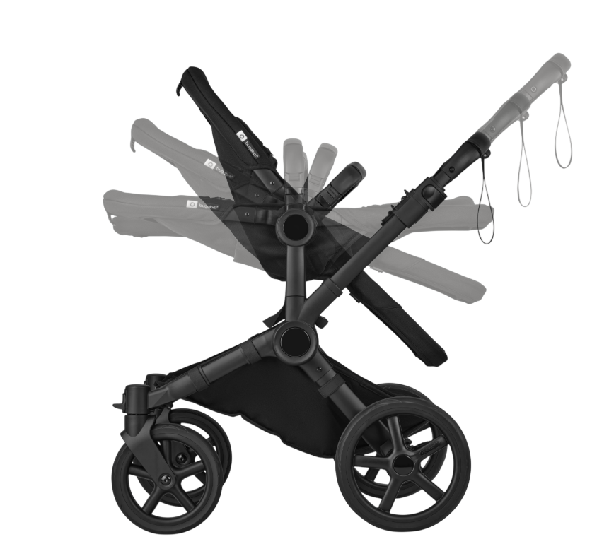 Bugaboo | Wandelwagen Donkey 6 Mono Complete Black/Cocoa Brown
