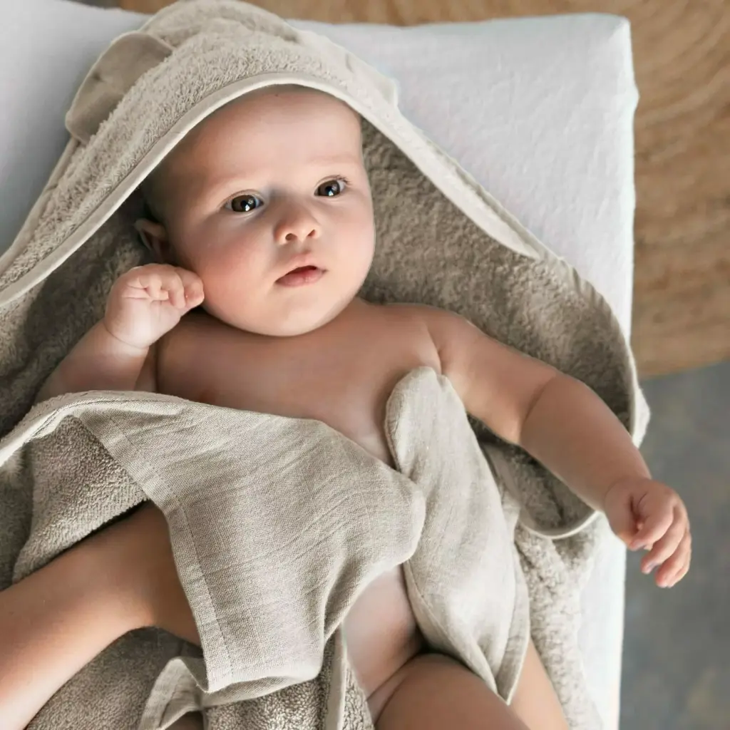 Nifty | Badcape 2in1 Vanilla 100x100cm