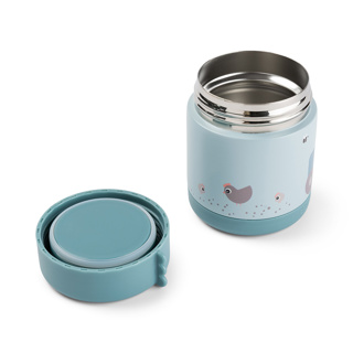 Done by Deer | Thermos Tiny Farm Food Jar Blue 300ml