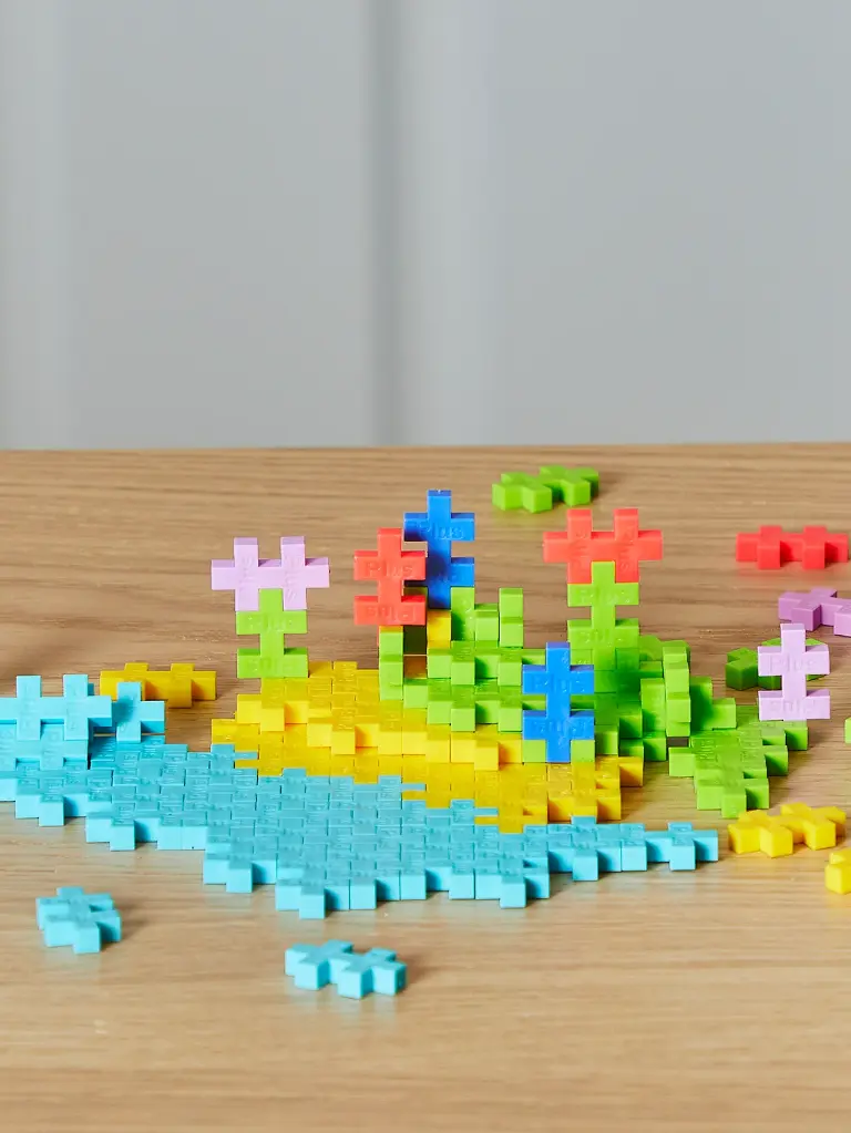 PlusPlus | Educatief Speelgoed Tropical Bouwstukjes Kleurenmix 100-delig