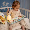 Shnuggle | Nachtlamp Draadloos Moonlight Nightlight Plus   