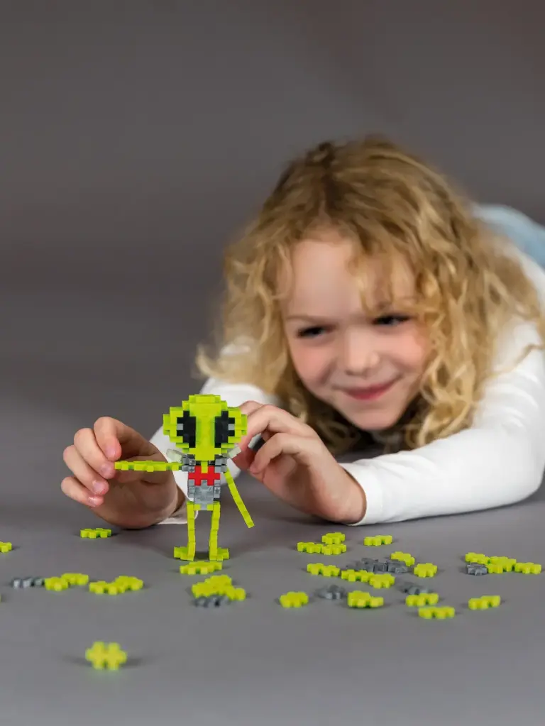 PlusPlus | Educatief Speelgoed Alien Bouwstukjes 100-delig