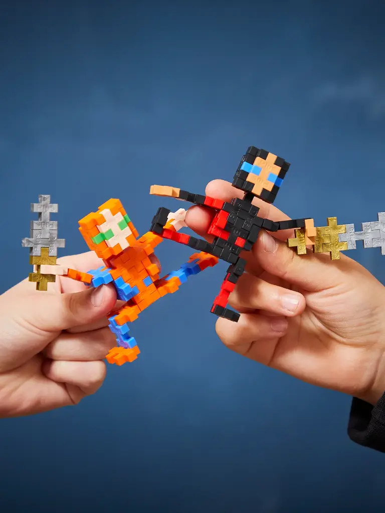 PlusPlus | Educatief Speelgoed Ninja's Bouwstukjes 100-delig