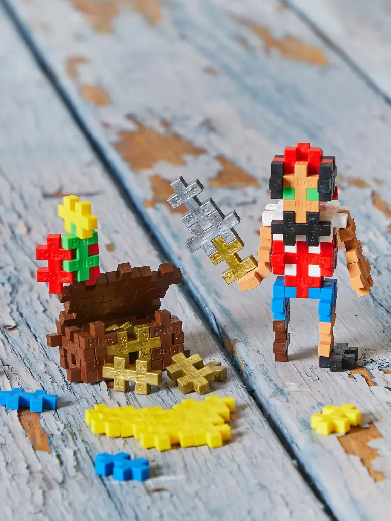 PlusPlus | Educatief Speelgoed Piraat Bouwstukjes 100-delig