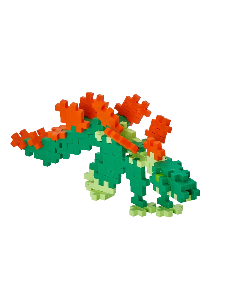 PlusPlus | Educatief Speelgoed  Stegosaurus Bouwstukjes 100-delig