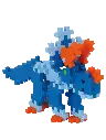 PlusPlus | Educatief Speelgoed Triceratops Bouwstukjes 100-delig