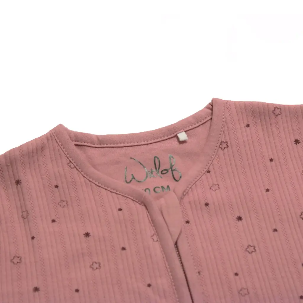 Witlof for Kids | Slaapzak Jersey Zomer Dusty Pink 70cm 