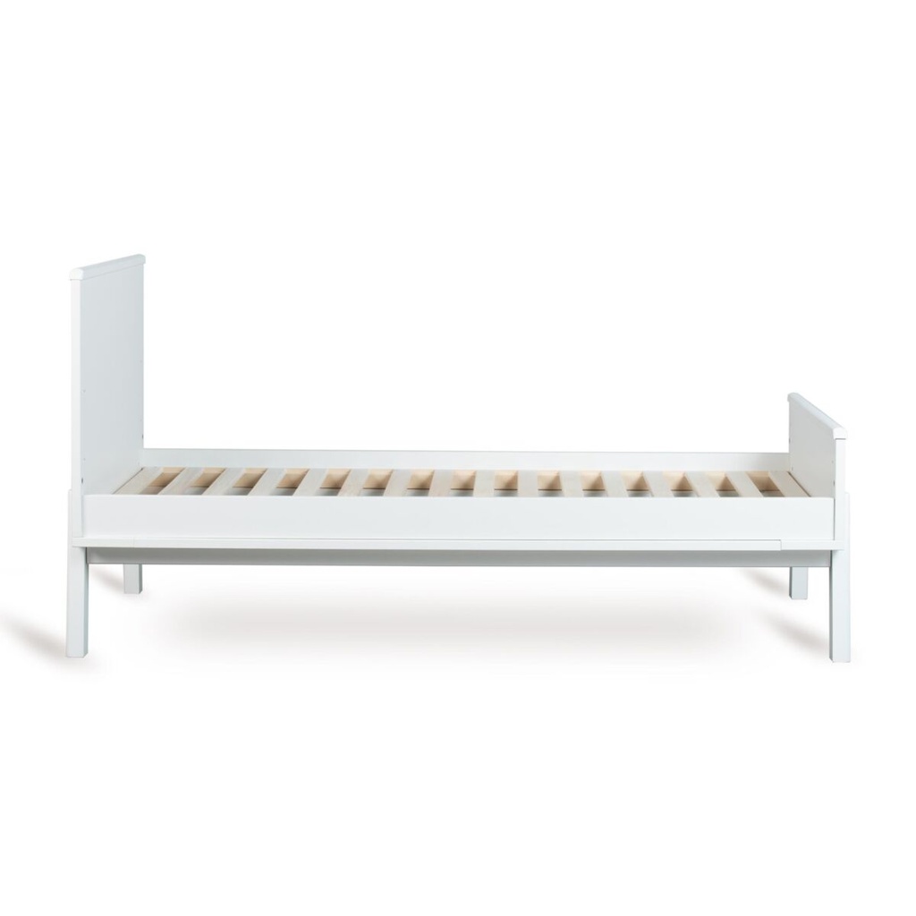 Quax | Bed Ashi Babybed Omvormbaar tot Juniorbed incl Sponden Cream 70 x 140cm