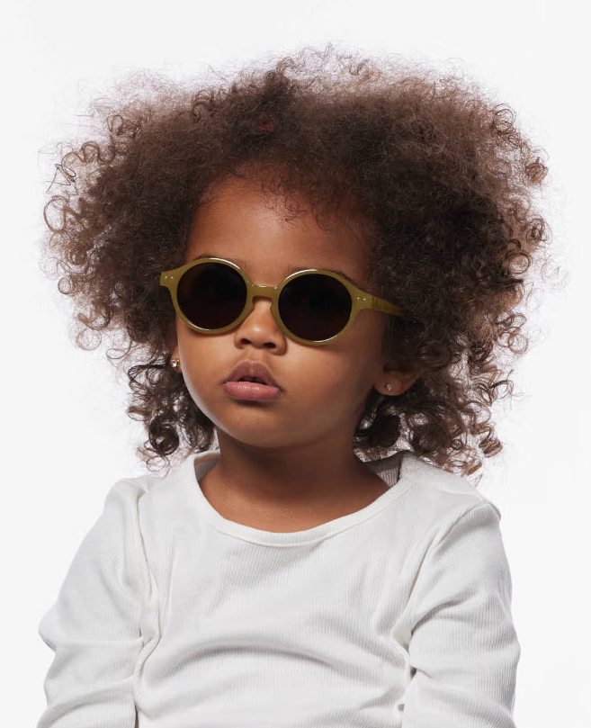 Izipizi | Zonnebril Kids Glossy Kaki 9-36M #d