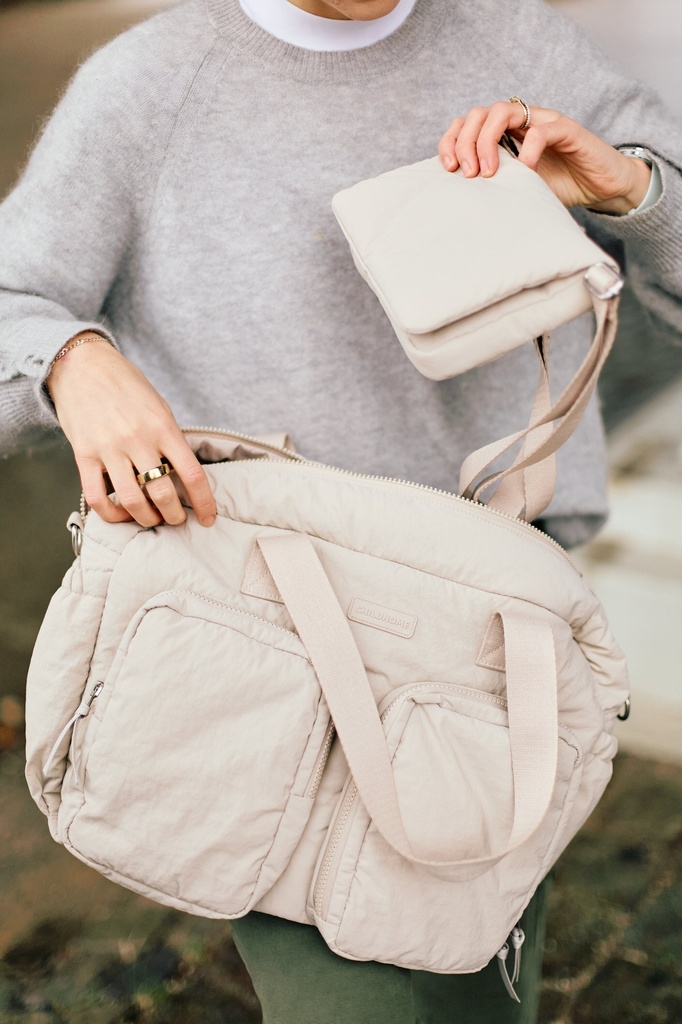 Childhome | Verzorgingstas + Handtas  Mellow Beige 