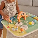 Tiny Love | Activiteitentafel Wooden Activity Table Farmers Funday Boerderijprint