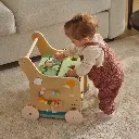 Tiny Love | Loophulp Wooden Activity Walker Farmers Funday Boerderijprint