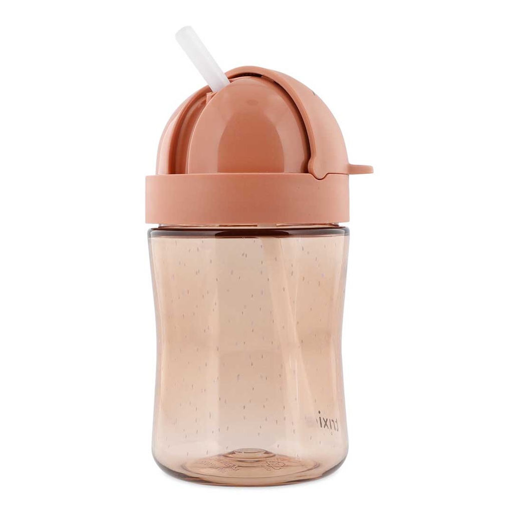 Trixie | Drinkbeker met Rietje Mrs. Cat Roze