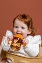 Trixie | Drinkbeker Sippy Cup met Handvat en Drinktuit Mr. Fox Oranje