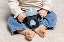 Trixie | Drinkbeker Sippy Cup met Handvat en Drinktuit Mr. Shark Blauwgrijs