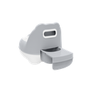 Bo Jungle | Wc-Potje Potty Bear Grey 