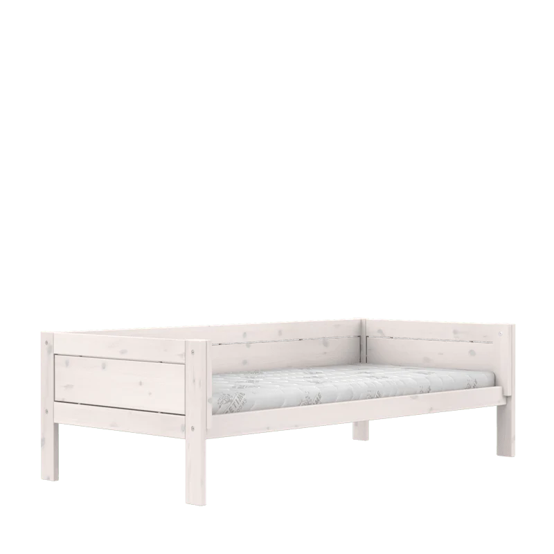 Lifetime | Bed 4in1 met Dakframe incl Rolbodem Off White MDF L200xB90xH100cm 