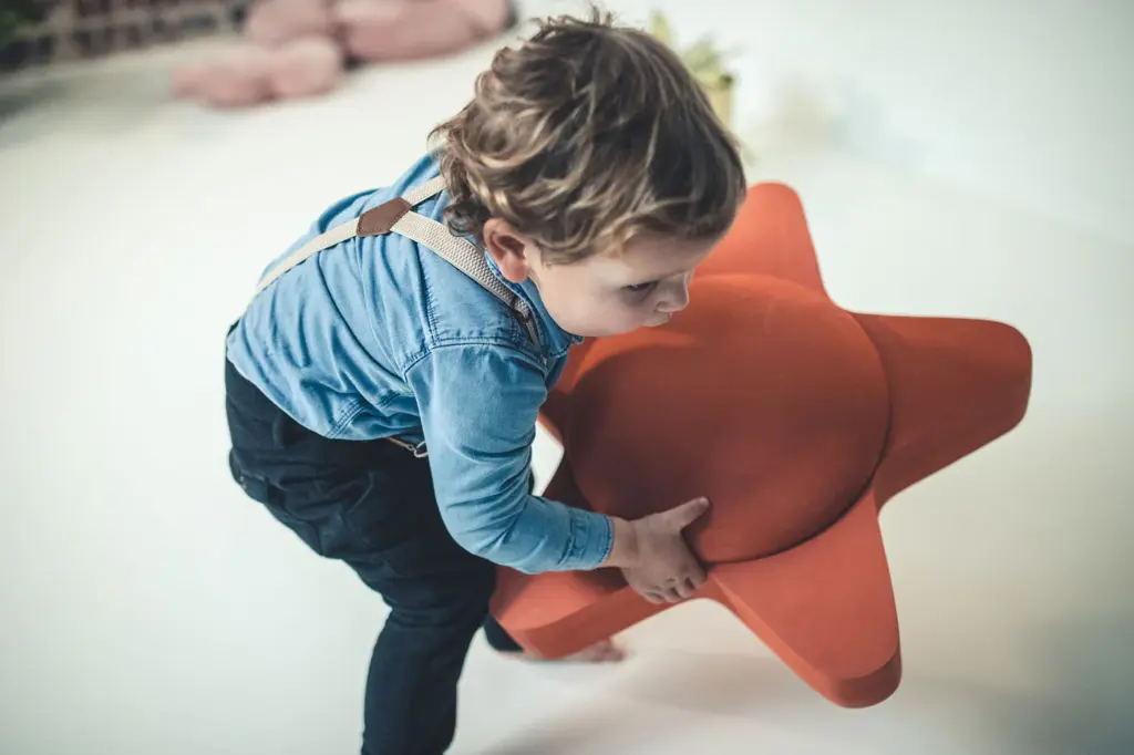 Moes Play | Balansbord Starfish Zeester Oranje Foam +24M