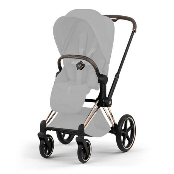 Cybex | Frame Priam Style Rosegold incl. Seat Hardpart New 