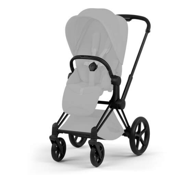 Cybex | Frame e-Priam Style Frame incl. Seat Hardpart Matt Black/Black  New