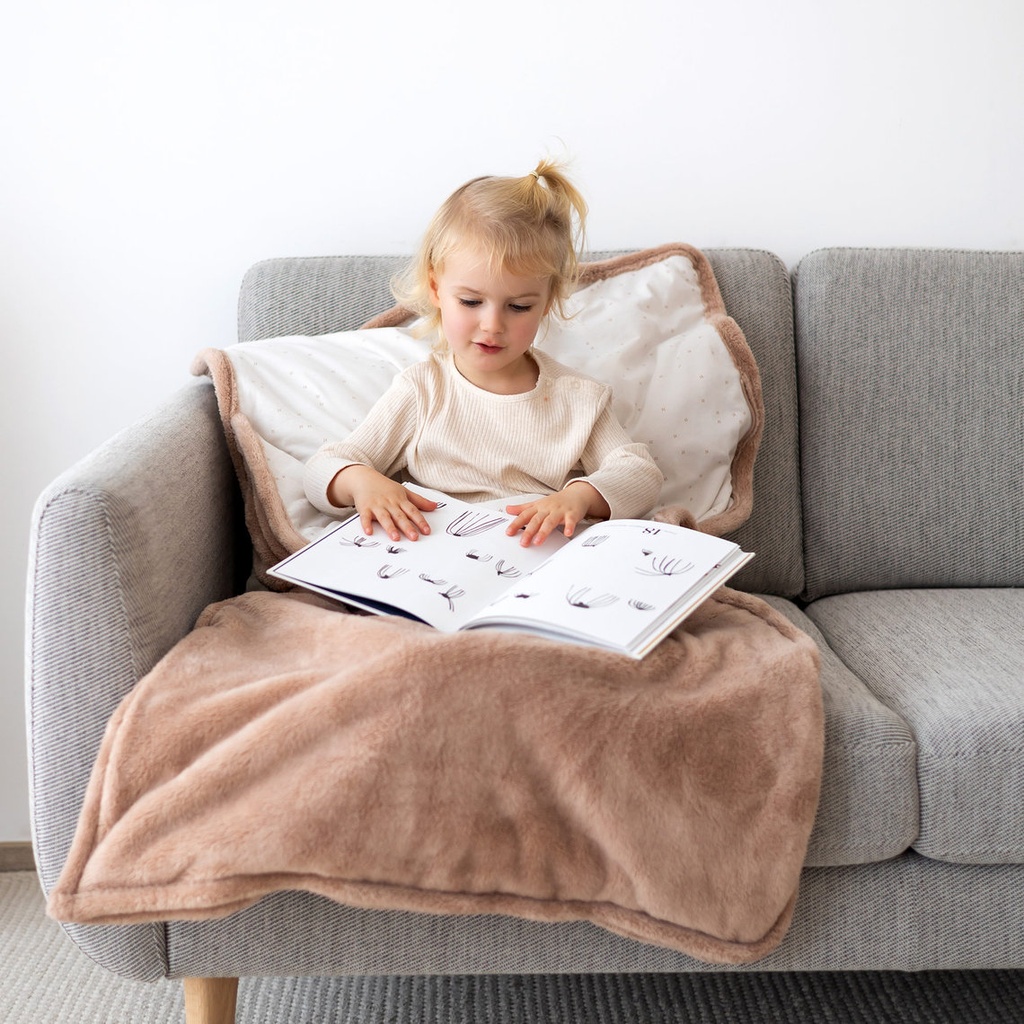 Bemini | Deken Camping Bag Softy 3.0TOG Naturel 70x140cm