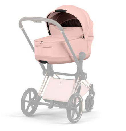 Cybex | Draagmand vr Priam Style Foldable Carry Cot Peach Pink NEW