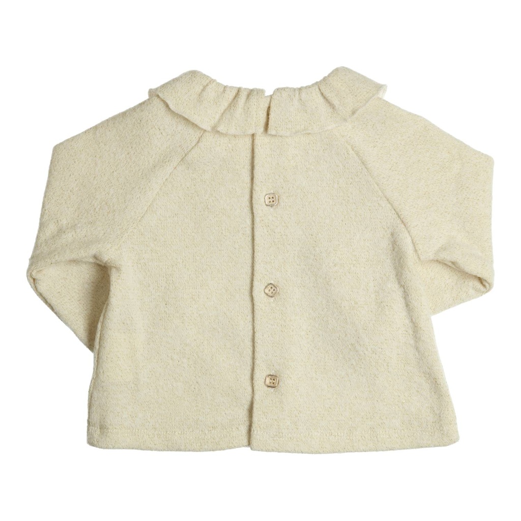 Gymp | Pull Girls Lucia Ecru/Gold