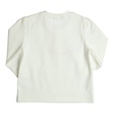 Gymp | T-shirt Girls Aerodoux Longsleeve Off White/Green