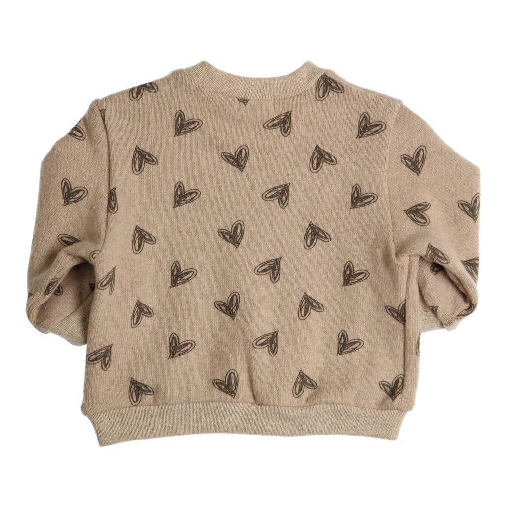 Gymp | Sweater Girls Isabella Beige/Brown