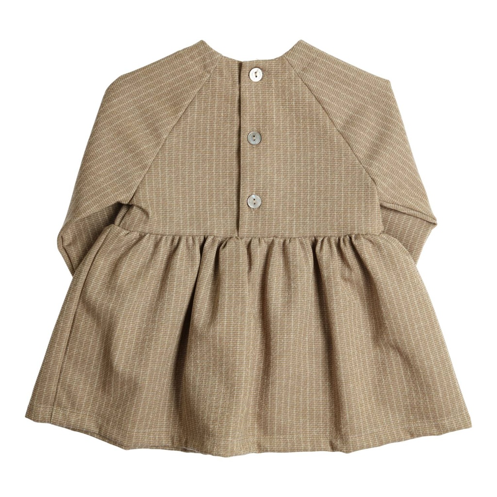 Gymp | Jurk Girls Laurien Beige/Gold