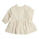 Gymp | Jurk Girls Rafaela Ecru/Gold