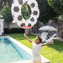 Swim Essentials | Zwemband Football Ø 90 cm